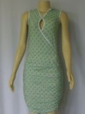 vestido de viscolaycra com detalhe em gota