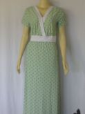 vestido longo transpassado em duas cores