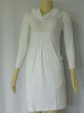 vestido de viscolaycra gola boba
